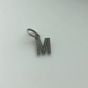 Authentic retired alphabet pandora charm